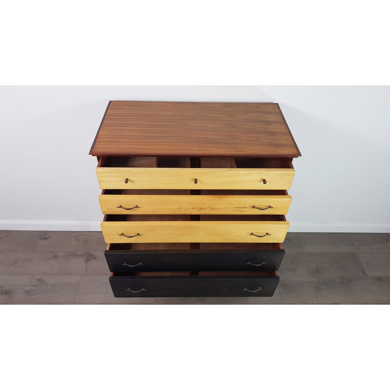 Vintage two-toned Chest of Drawers by Alfred Cox