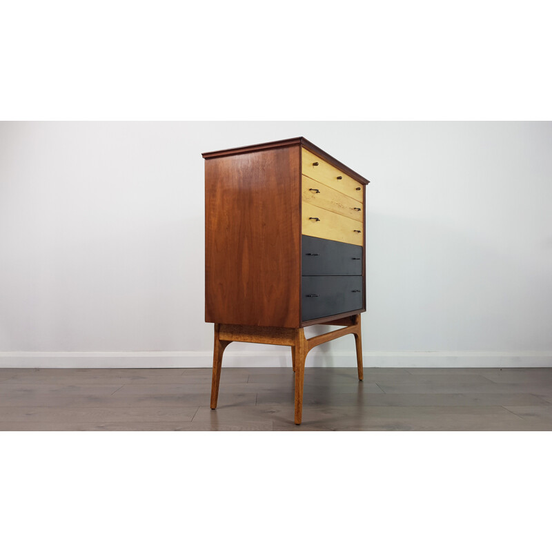 Vintage two-toned Chest of Drawers by Alfred Cox