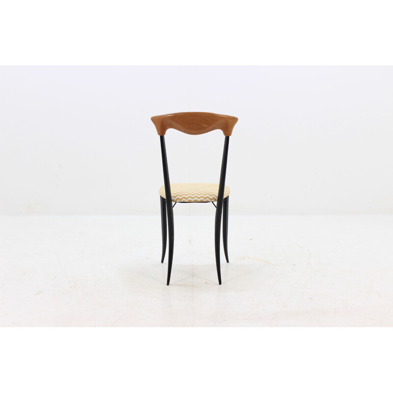 Set of 8 vintage dining chairs by Fasem