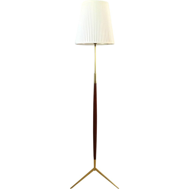 Vintage Scandinavian Floor lamp tripod  1950