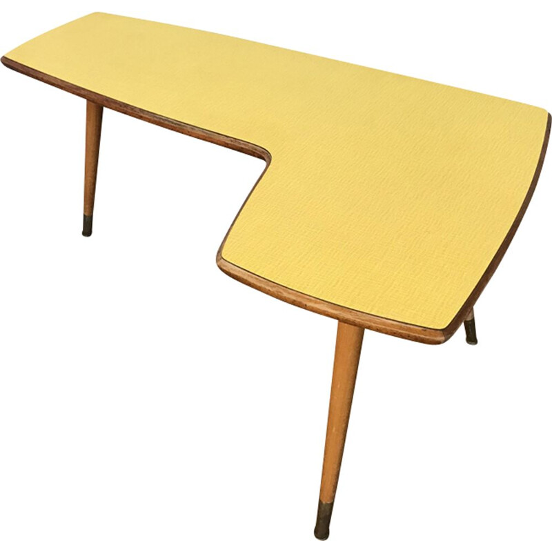 Vintage coffee table tripod Swiss design 1960