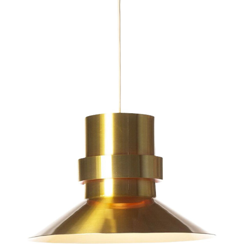 Golden vintage lamp in brass 1960s