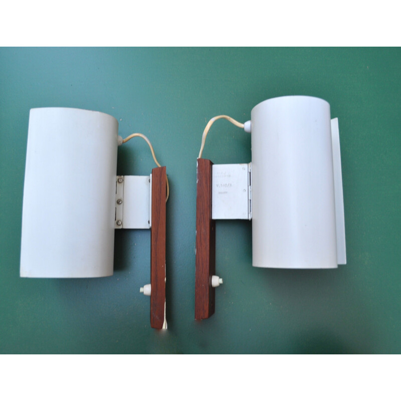 Set of 4 vintage wall lamps "V140A" by Hans-Agne Jakobsson