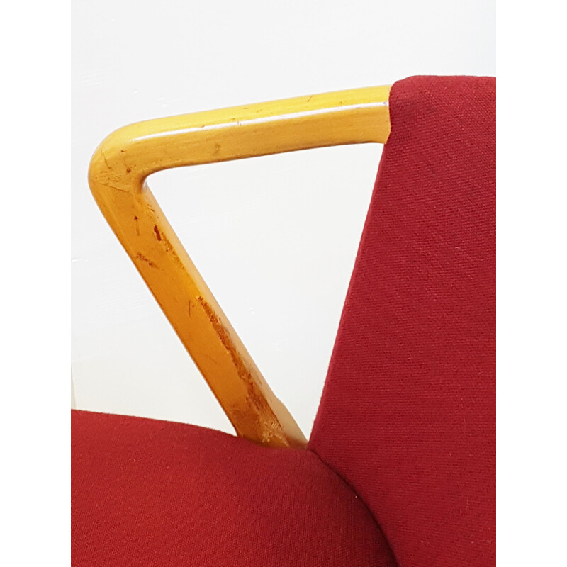 Suite de 2 fauteuils italiens vintage