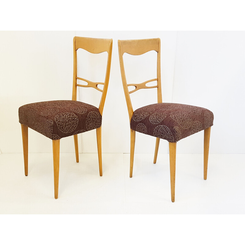 Set of 4 Scandinavian vintage chairs 