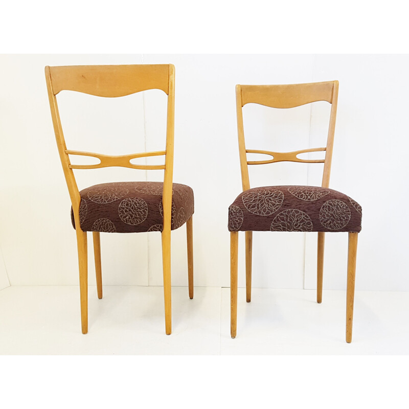 Set of 4 Scandinavian vintage chairs 