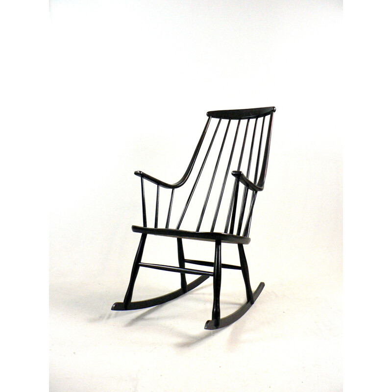 Vintage rocking chair Grandessa by Lena Larsson for Nesto