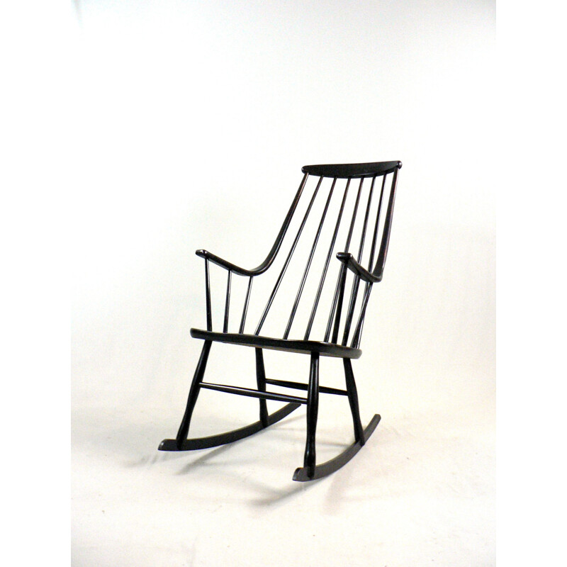 Rocking chair vintage Grandessa par Lena Larsson pour Nesto