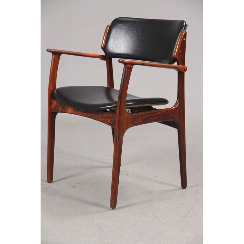 Ein Paar Vintage-Sessel aus Rosenholz von Erik Buch
