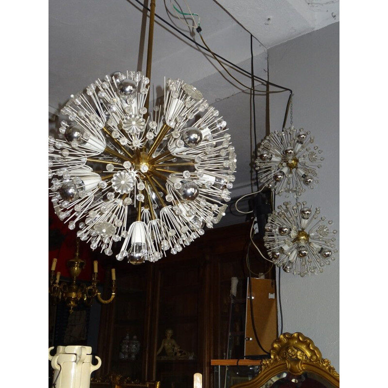 Vintage chandelier by Emil Stejnar