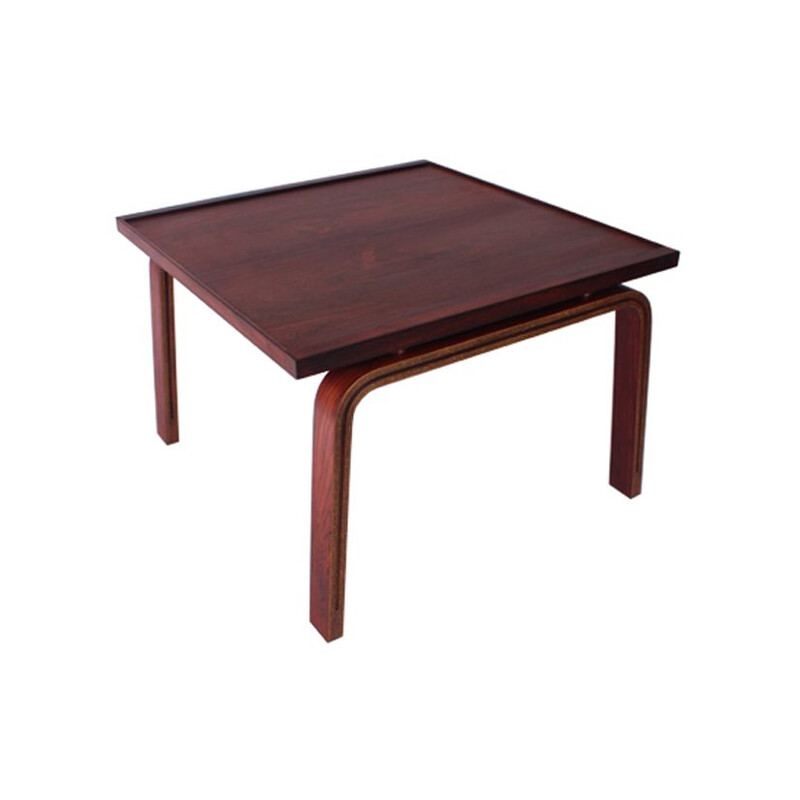 Vintage side table in rosewood by Arne Jacobsen