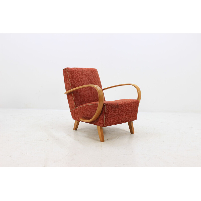 Vintage set of two armchair by Jindřich Halabala