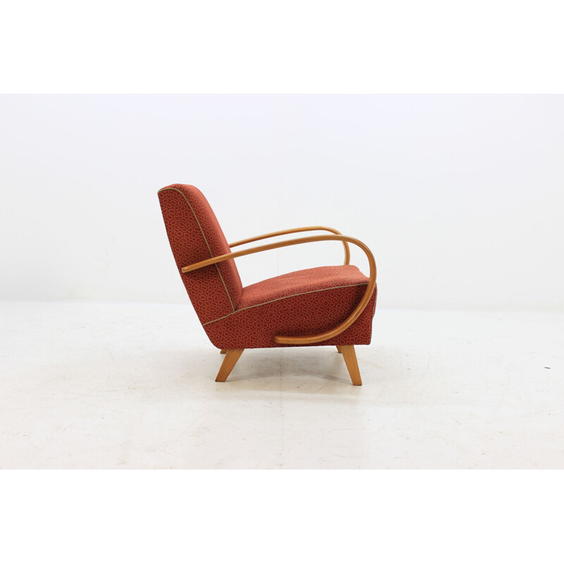Suite de 2 fauteuils vintage par Jindřich Halabala