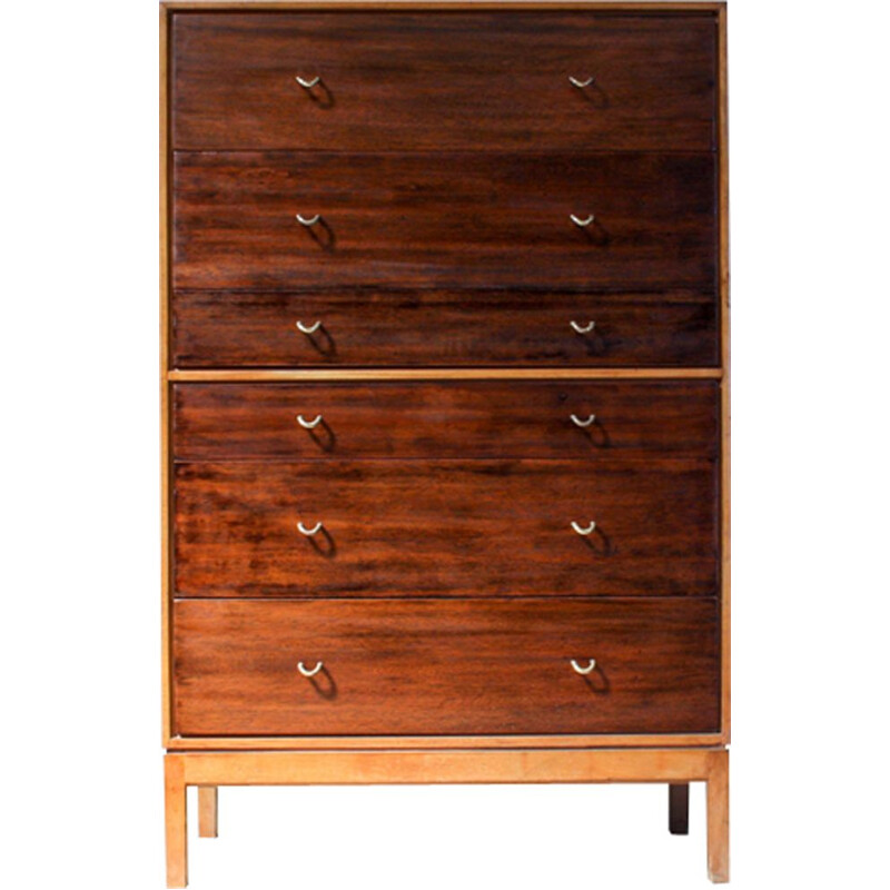 Two Tone Chest of Drawers by John and Silvia Reid for Stag