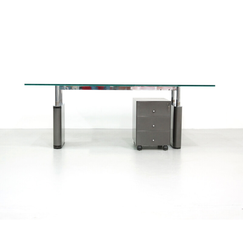 Vintage KUM desk by Gae Aulenti for Tecno