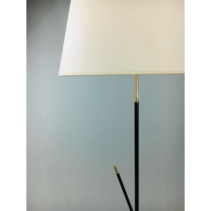 Vintage floor lamp "Virgule" by Arlus