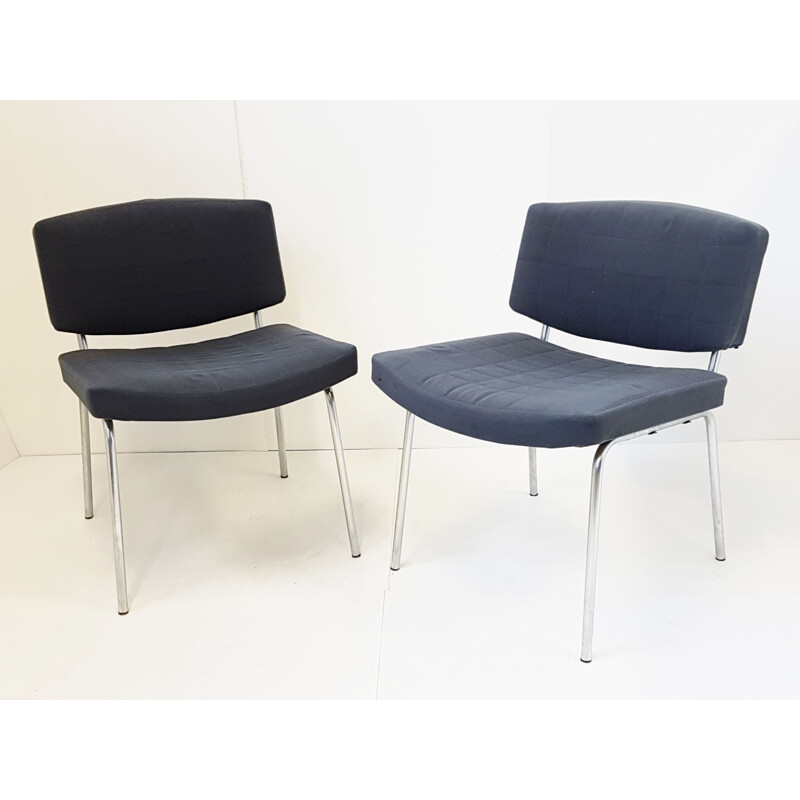 Set of 6 vintage Council chairs by Pierre Guariche for Meurop