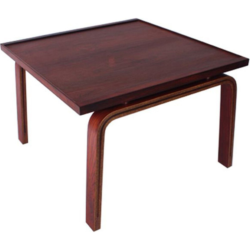 Vintage side table in rosewood by Arne Jacobsen