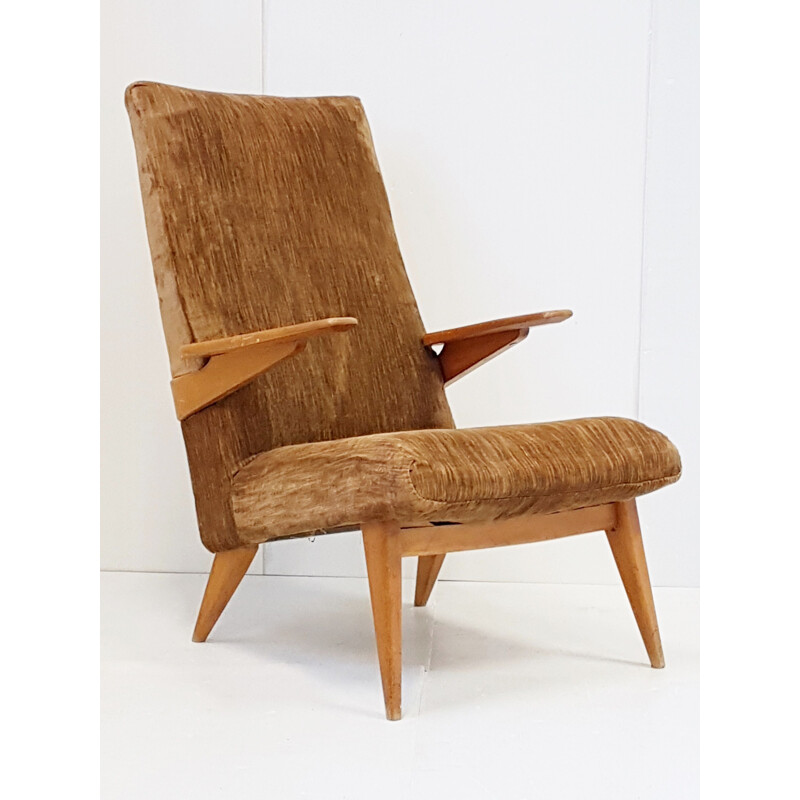 Brown vintage Chair by Parker Knoll 