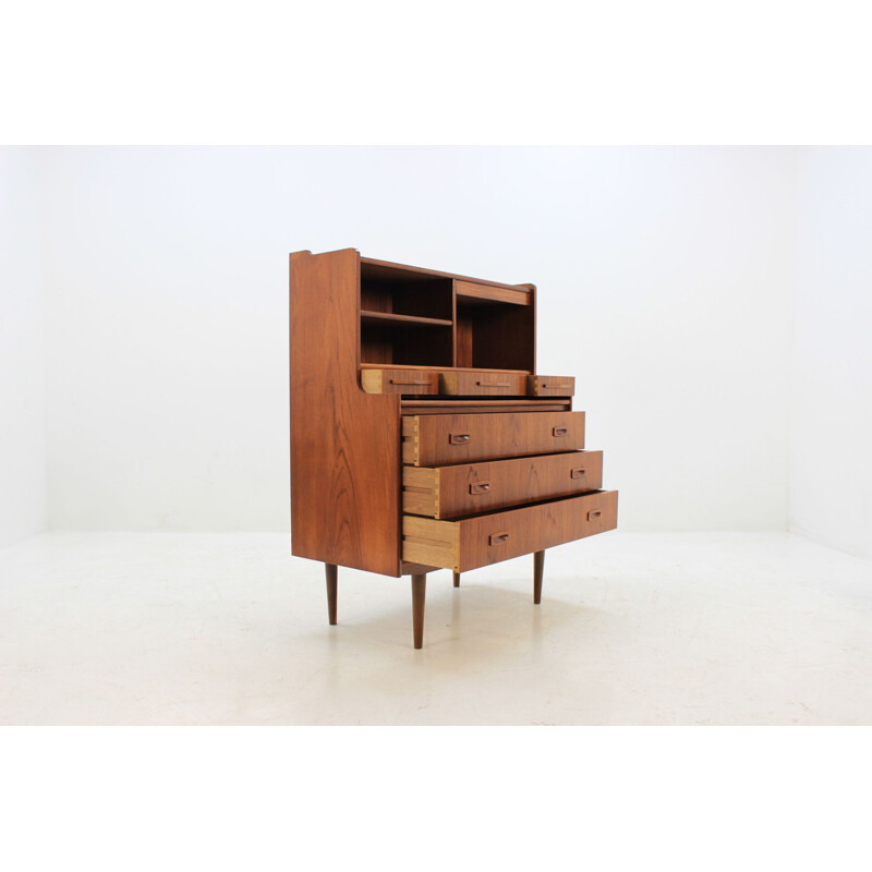 Vintage danish secretaire in Teak