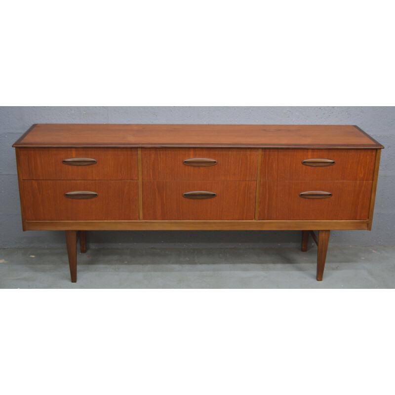 Vintage Chest of Drawers in teak by Homeworthy