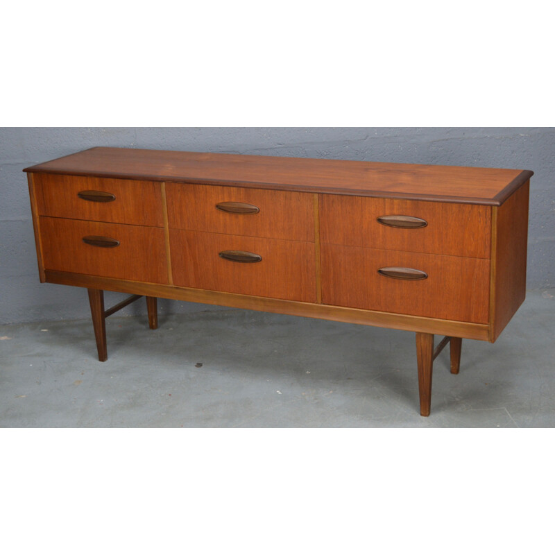 Vintage Chest of Drawers in teak by Homeworthy