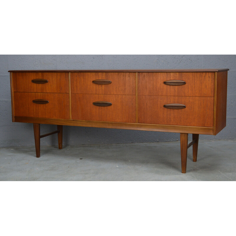 Vintage Chest of Drawers in teak by Homeworthy