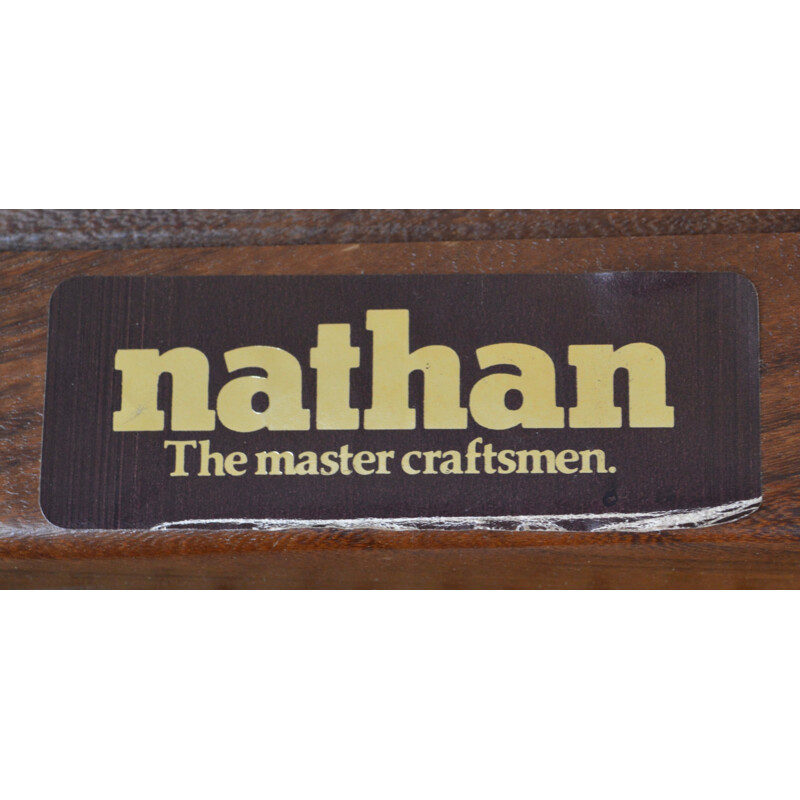 Ensemble de 4 chaises de salle à manger vintage pour Nathan