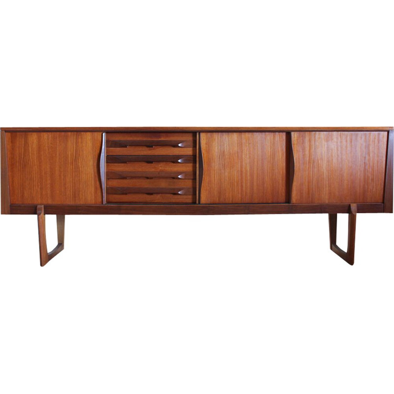 Vintage English Sideboard in teak