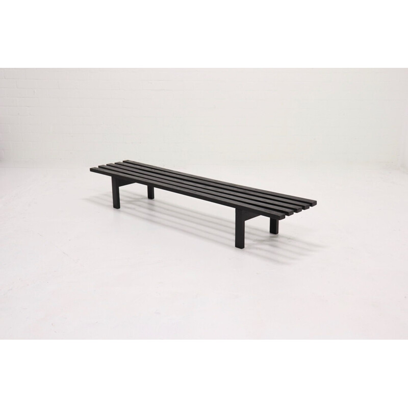 Vintage BZ82 slat Bench by Martin Visser for T Spectrum