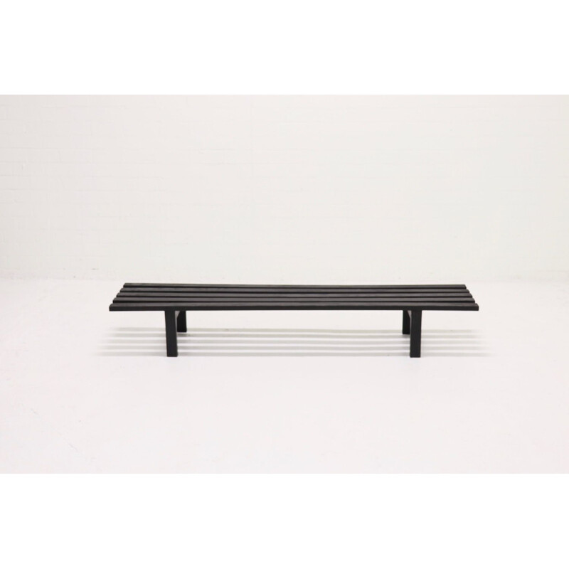 Vintage BZ82 slat Bench by Martin Visser for T Spectrum