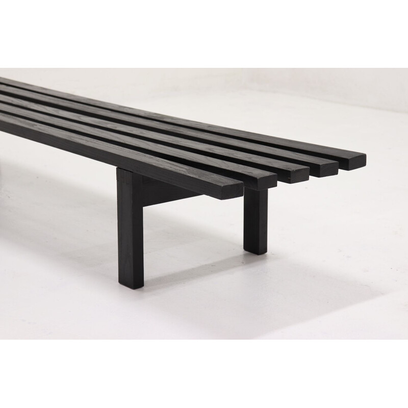 Vintage BZ82 slat Bench by Martin Visser for T Spectrum