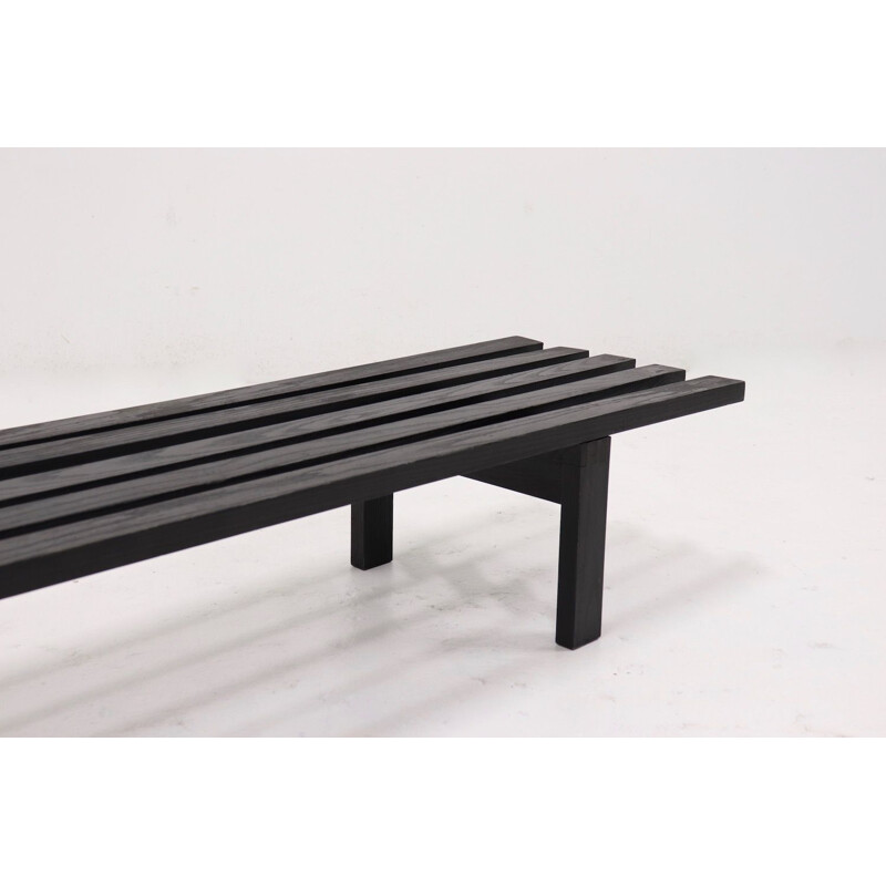 Vintage BZ82 slat Bench by Martin Visser for T Spectrum