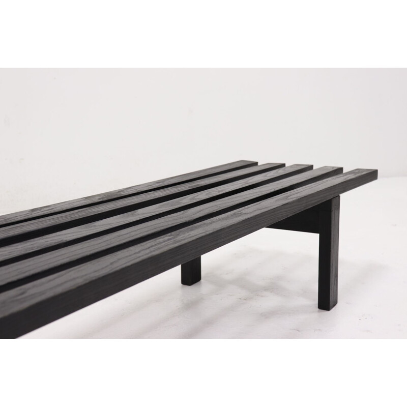 Vintage BZ82 slat Bench by Martin Visser for T Spectrum