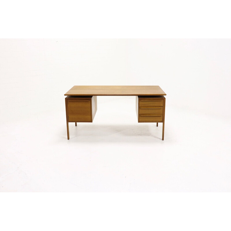 Vintage teak Desk by GV Gasvig for GV Møbler, 1960s