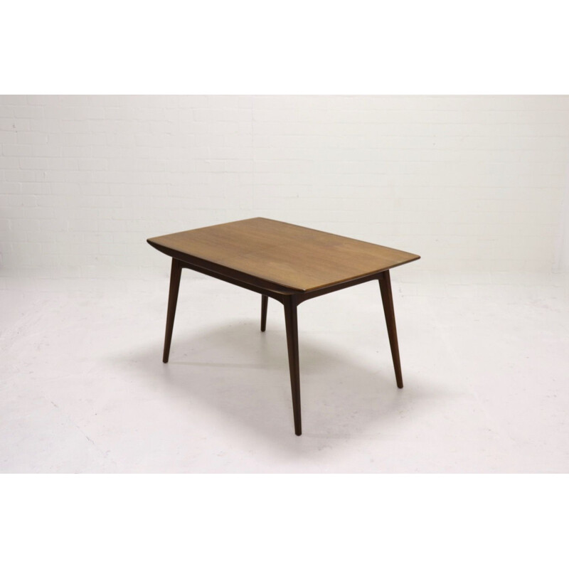 Vintage dining table by Louis van Teeffelen for WeBe, 1950s