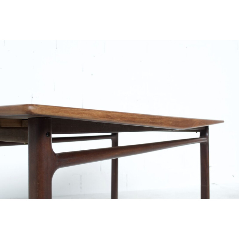 Vintage rosewood dining table by Aerthøj Jensen & Tagus Mølholm