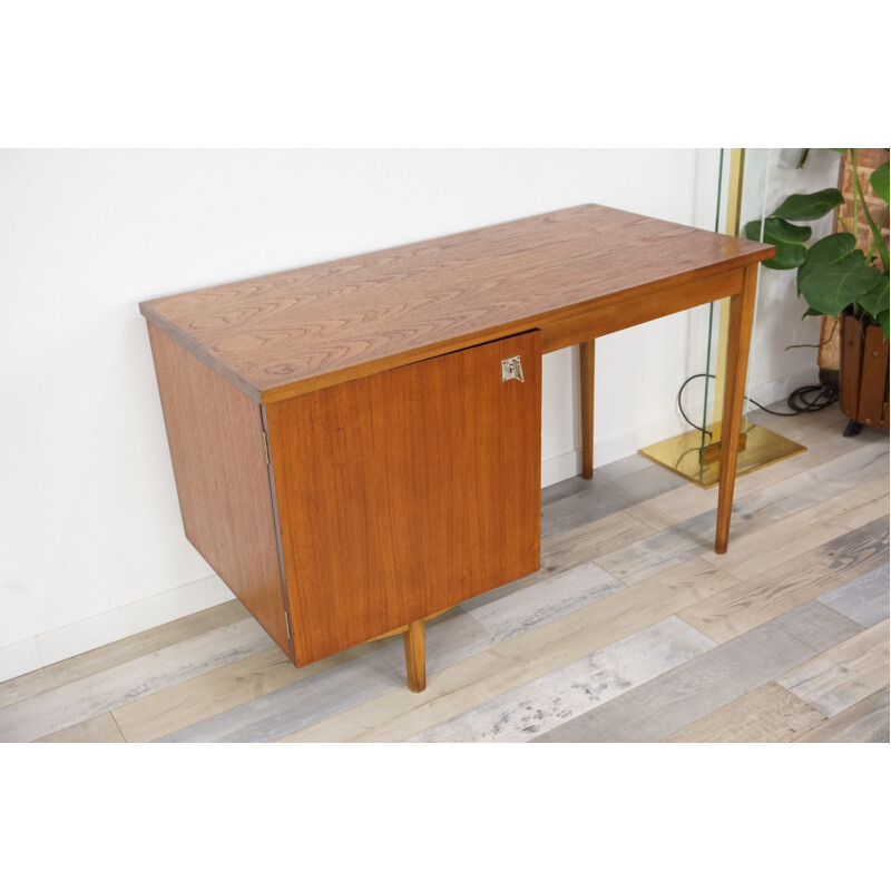 Vintage teck desk from CombinEurop, 1950