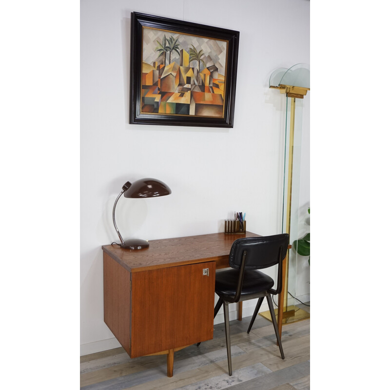 Vintage teak desk from CombinEurop, 1950