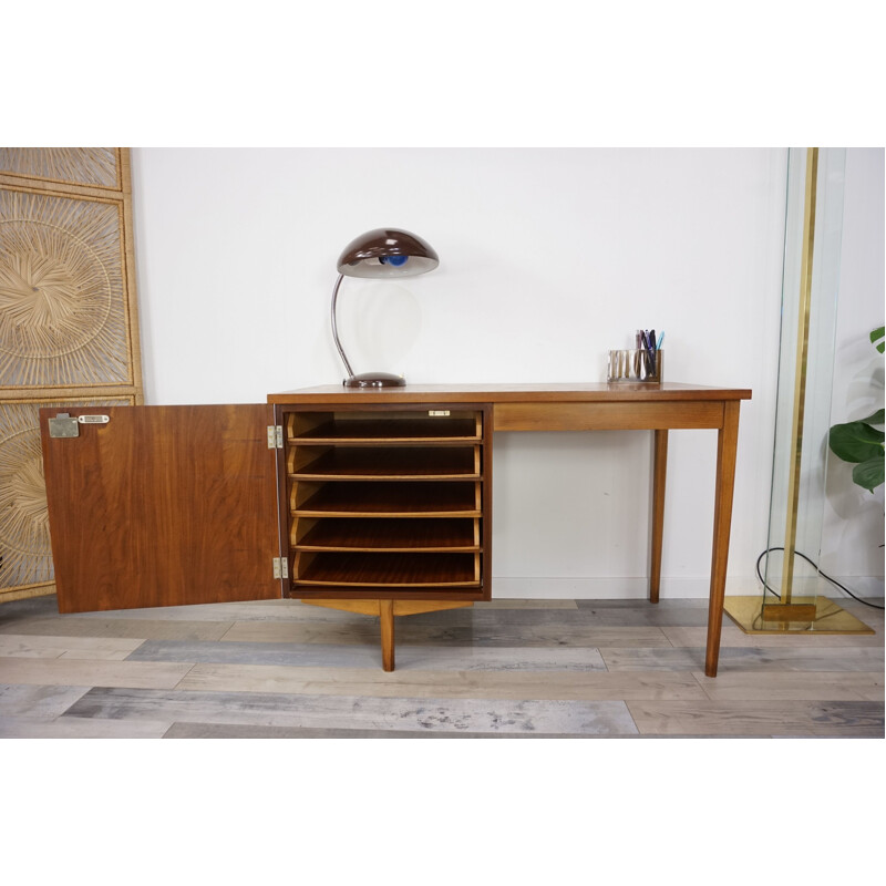 Vintage teak desk from CombinEurop, 1950