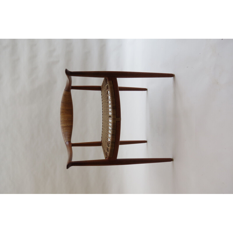 Vintage chair JH501 in teak by Hans J Wegner