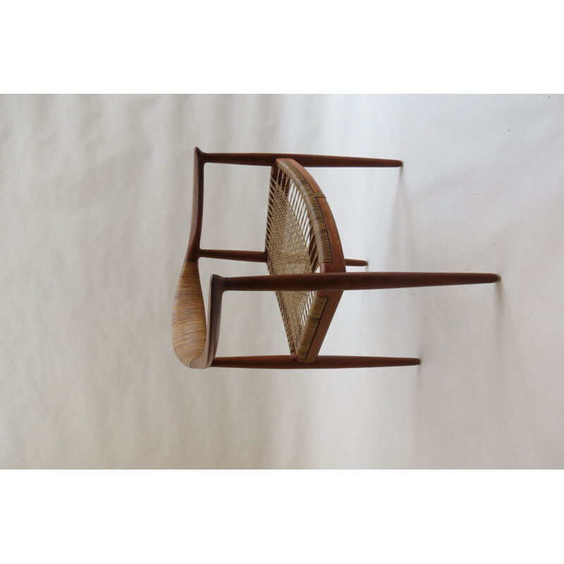 Vintage chair JH501 in teak by Hans J Wegner