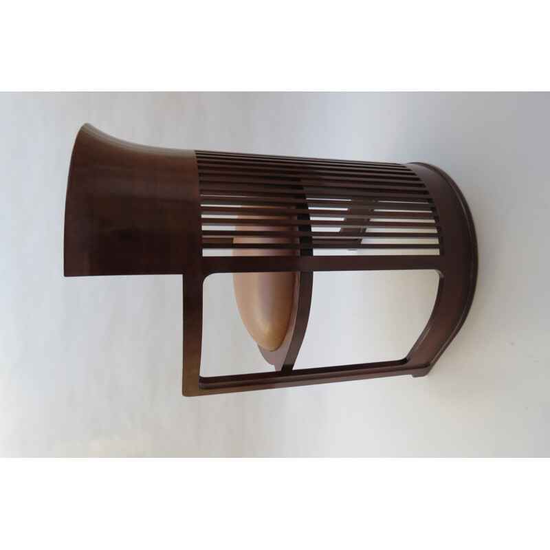 Chaise vintage de baril par Frank Lloyd Wright pour Cassina