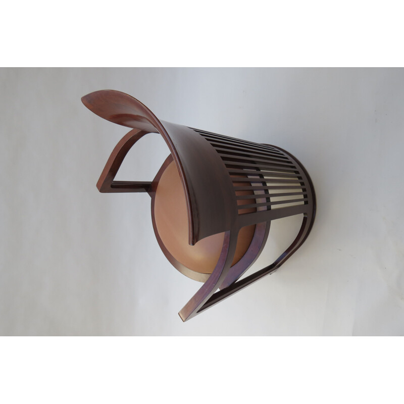 Vintage Barrel chair by Frank Lloyd Wright for Cassina