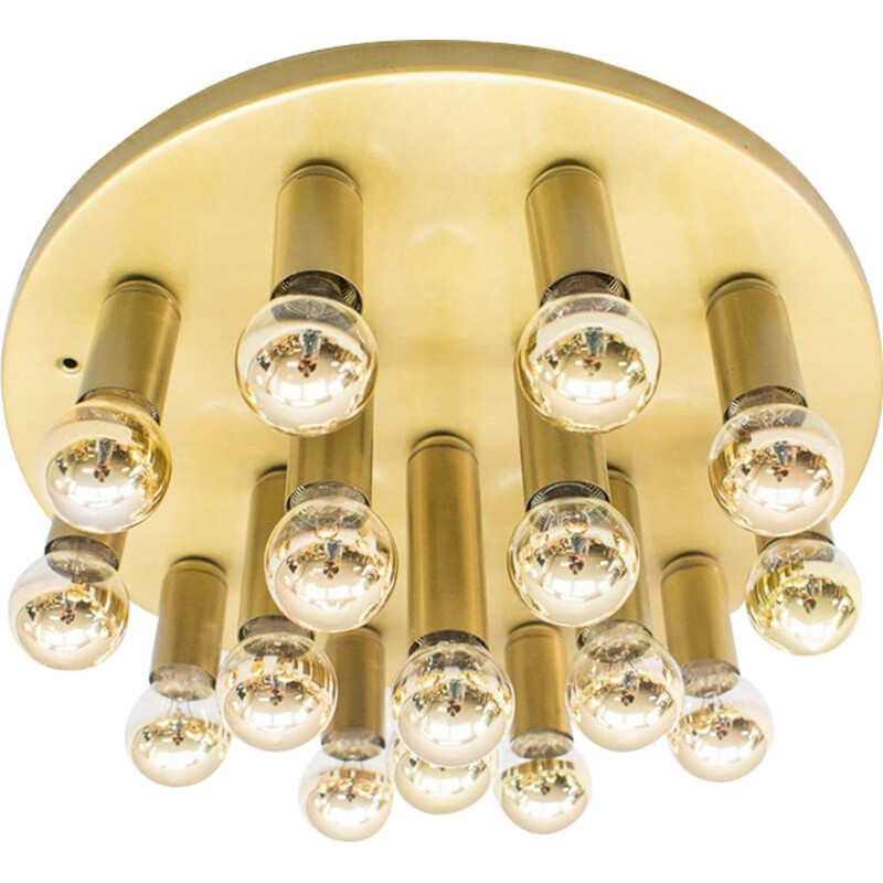 Vintage ceiling light with 16 lights