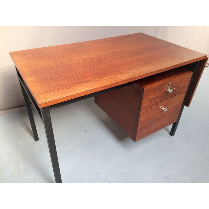 Vintage French desk in rosewood