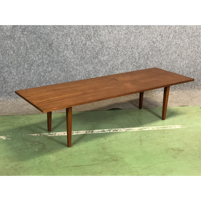 Vintage american coffee table in teak