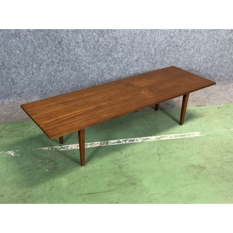 Vintage american coffee table in teak