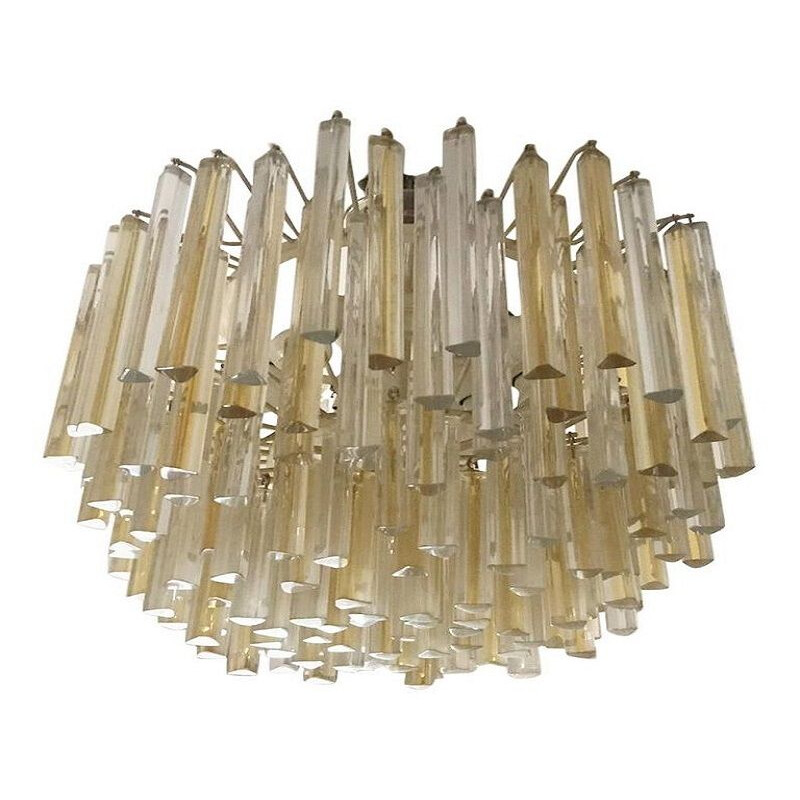 Vintage Italian chandelier by Carlo Scarpa 1960s