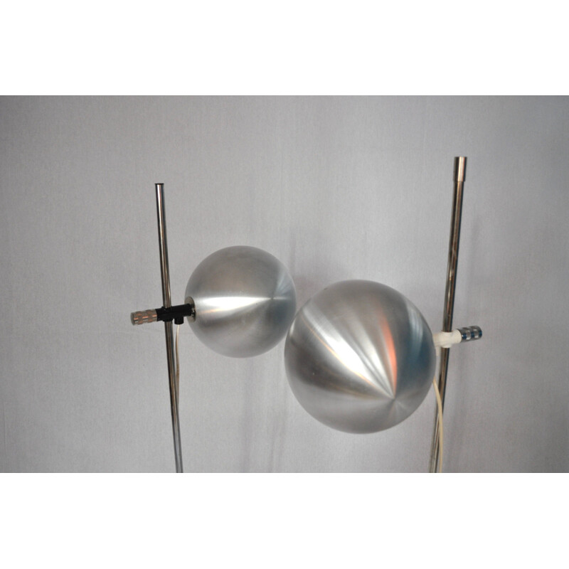 Pair of vintage floor lamps Hemi 1960